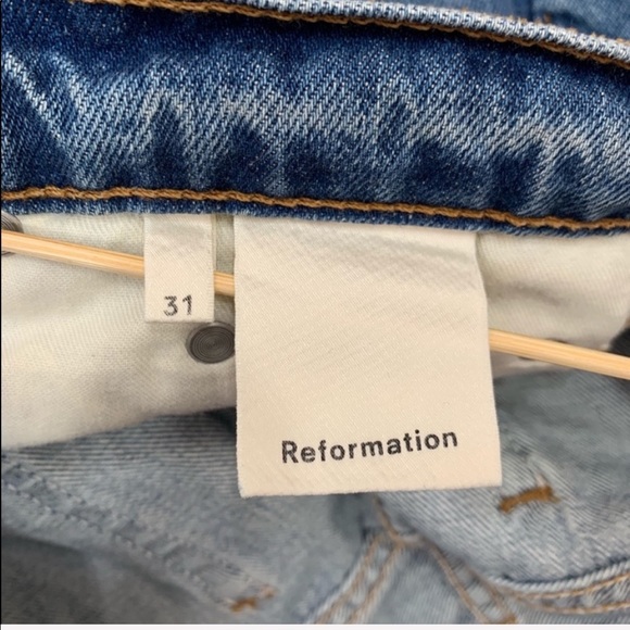 •reformation• jordi ankle kick flare jeans - Picture 3 of 6